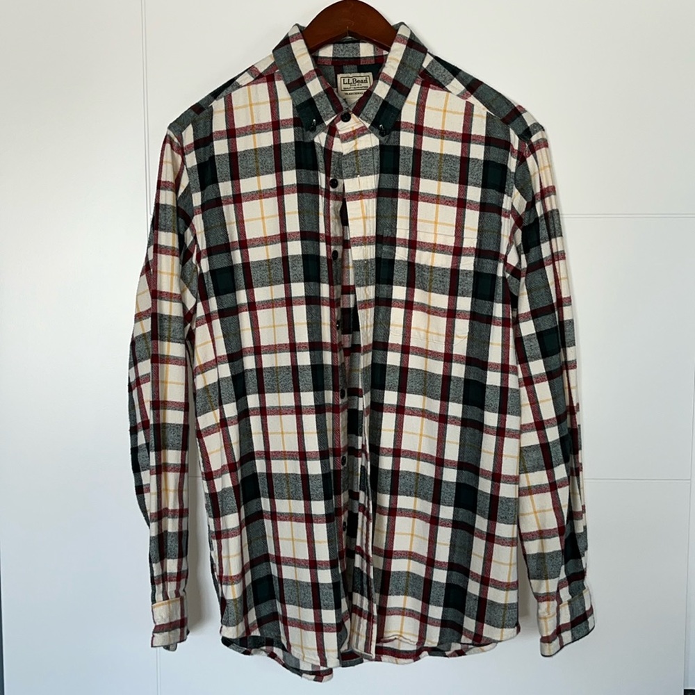 Men’s L.L.Bean Flannel Size Medium